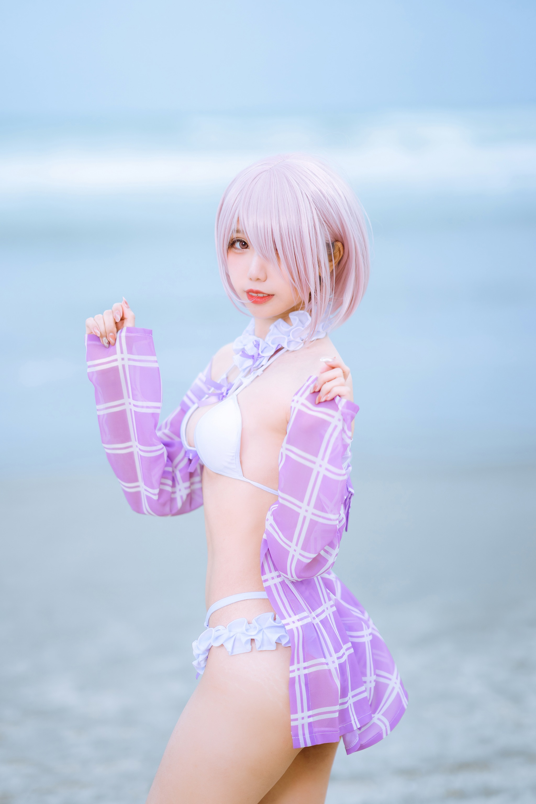 果咩酱w - NO.018 海边玛修 [35P]-XikXak